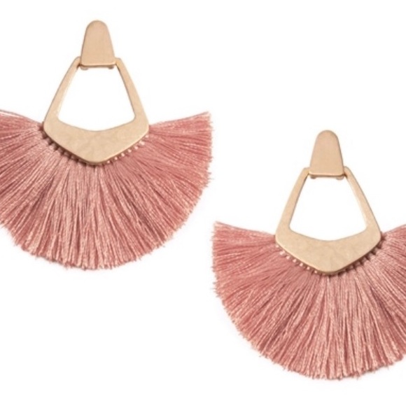 Bohemian Silky Thread Tassel Fringe Statement Drop Earrings
- DUSTY PINK - Picture 2 of 4